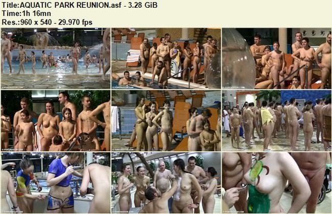 Nudism video - Aquatic park reunion