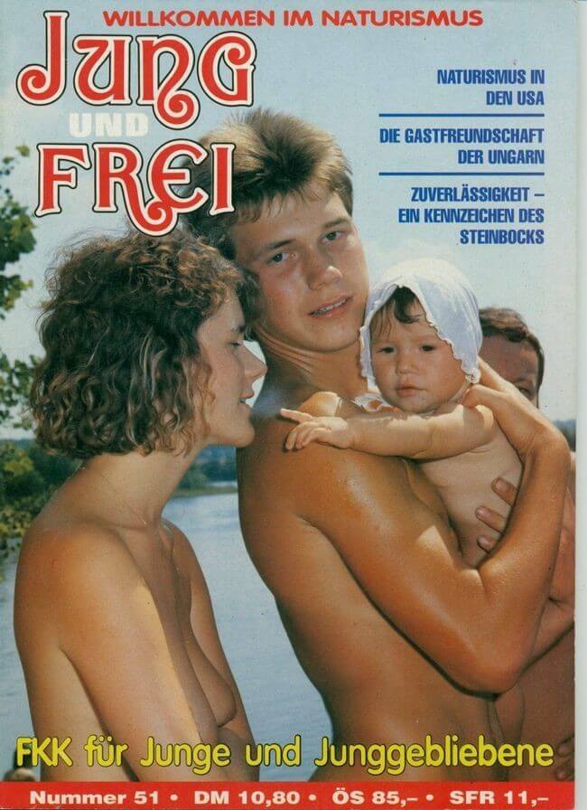 Jung und Frei Nr 51 - A nudist values the connection with nature and the human body