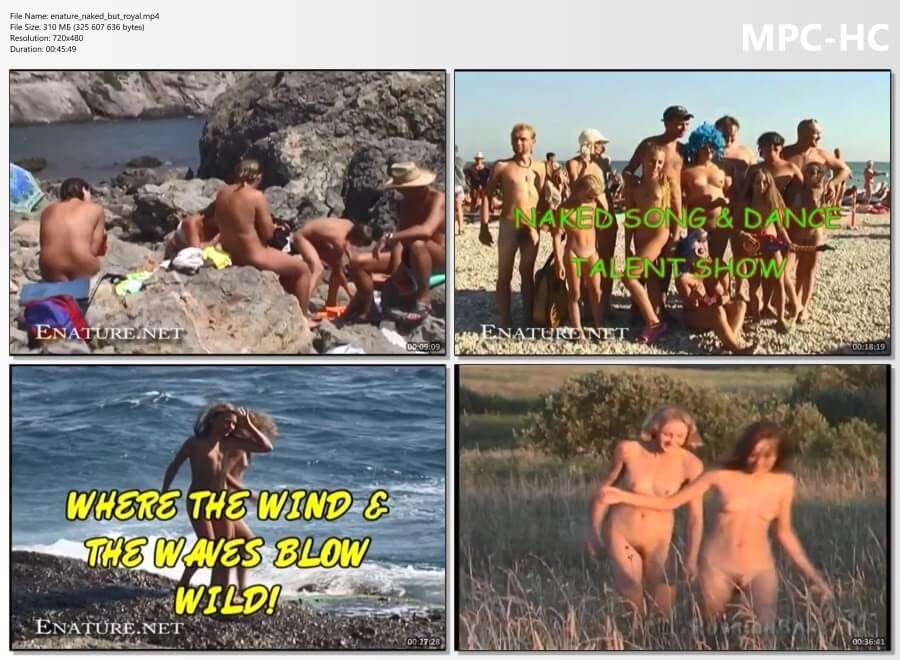Enature - Naked royal vacation at sea - It is a way to get closer to nature and its rhythms