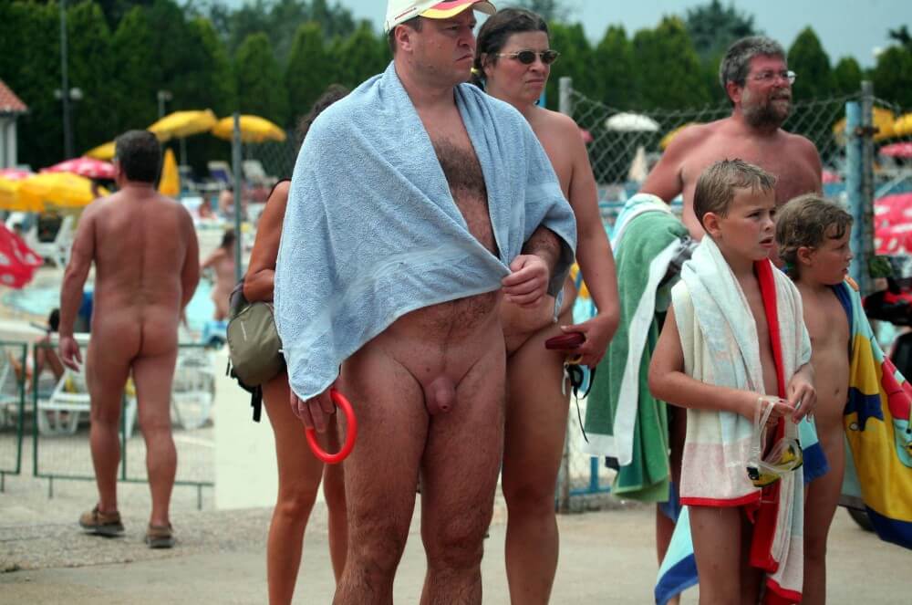 Naturist Pool Resort Exits photos - In naturism, sincerity and openness toward others are valued