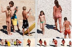 Naturism photo gallery # 7 - Overcoming shame and awkwardness when taking off clothes
