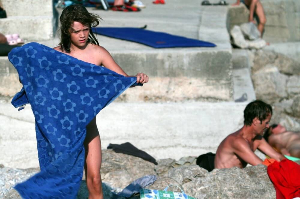 Nudist Rocky Family Angle - Core values of nudist clubs