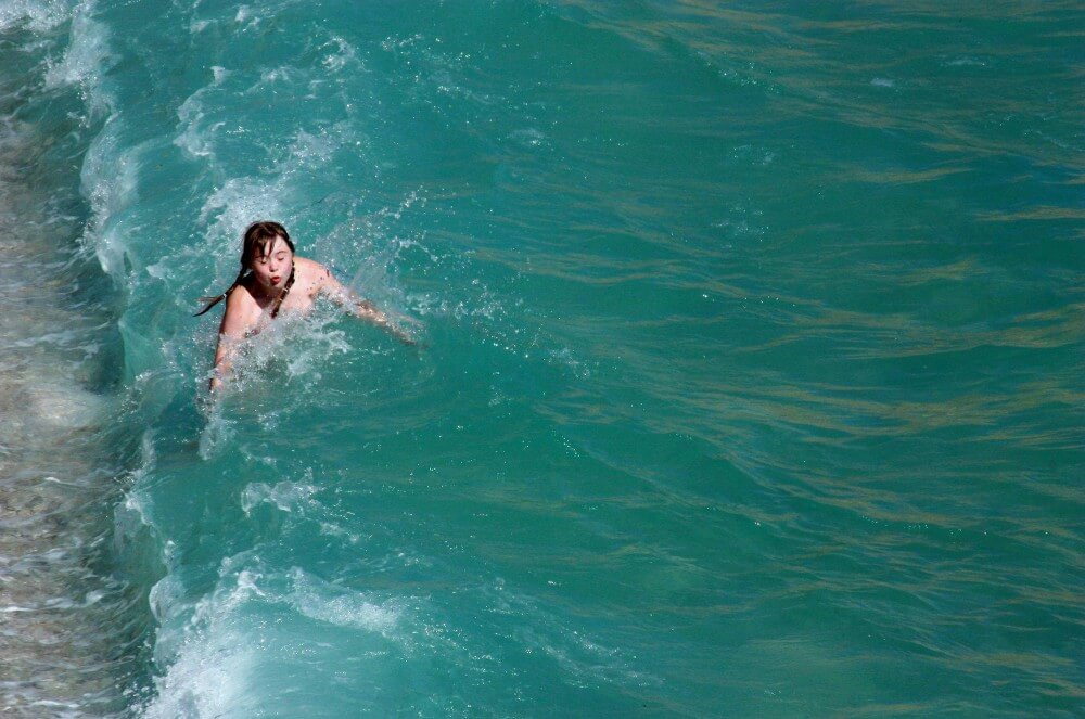Naturist Cold Water Entry pics - Happiness is achieved by embracing naturism and nudism in ones life