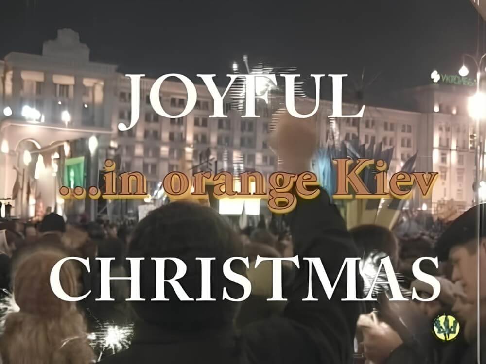 Nudists meet new year in Kiev - Wearing less clothing is fashionable