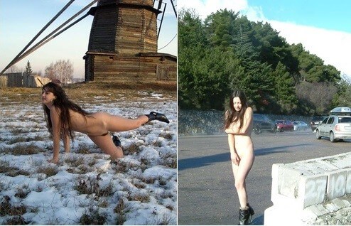 Beautiful Suntan Stretches-Winter Sport pics - Nudism fosters trust and mutual understanding