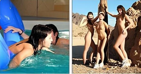 Documented Lifestyle # 1 - Poor naked people and rich naked people in one place