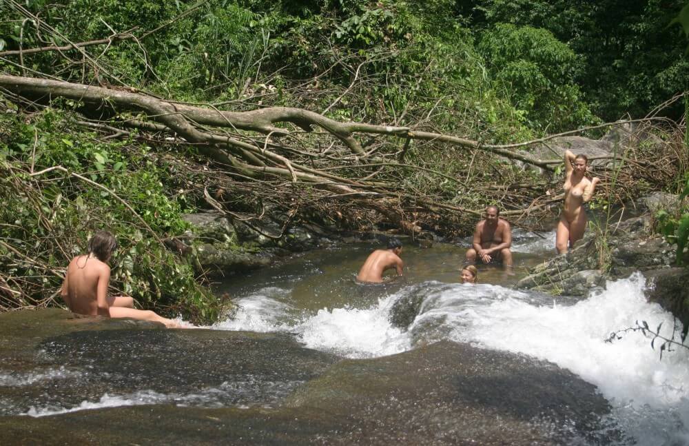 Brazilian Top of the Rivers photos - Watching us naked in nature