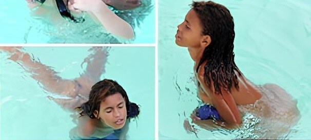 Brazil naturism gallery, Tropic Pool Sunbath 2 - In naturism, sincerity and openness toward others are valued