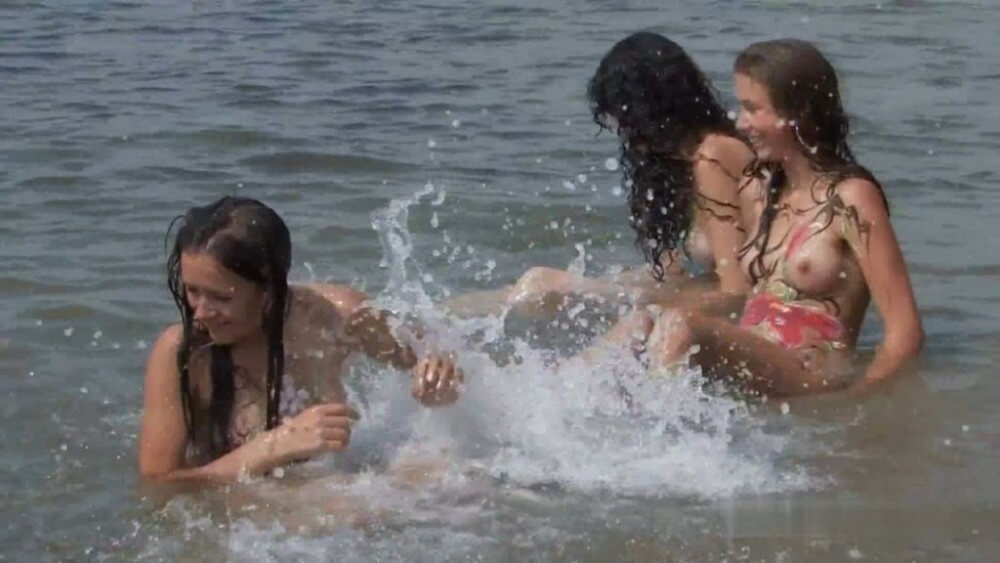 Body Art At Nudist Beach - Nature fills naturists and nudists with energy and inspiration