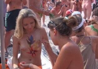 Neptune Ocean Festival # 2 Full HD - Interaction with Nature Through Naturism