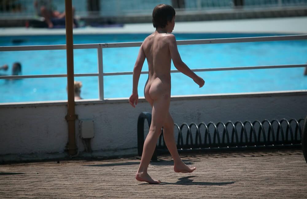 Grassy Patio Nature Hike - Nudity is seen as a natural and beautiful aspect of life