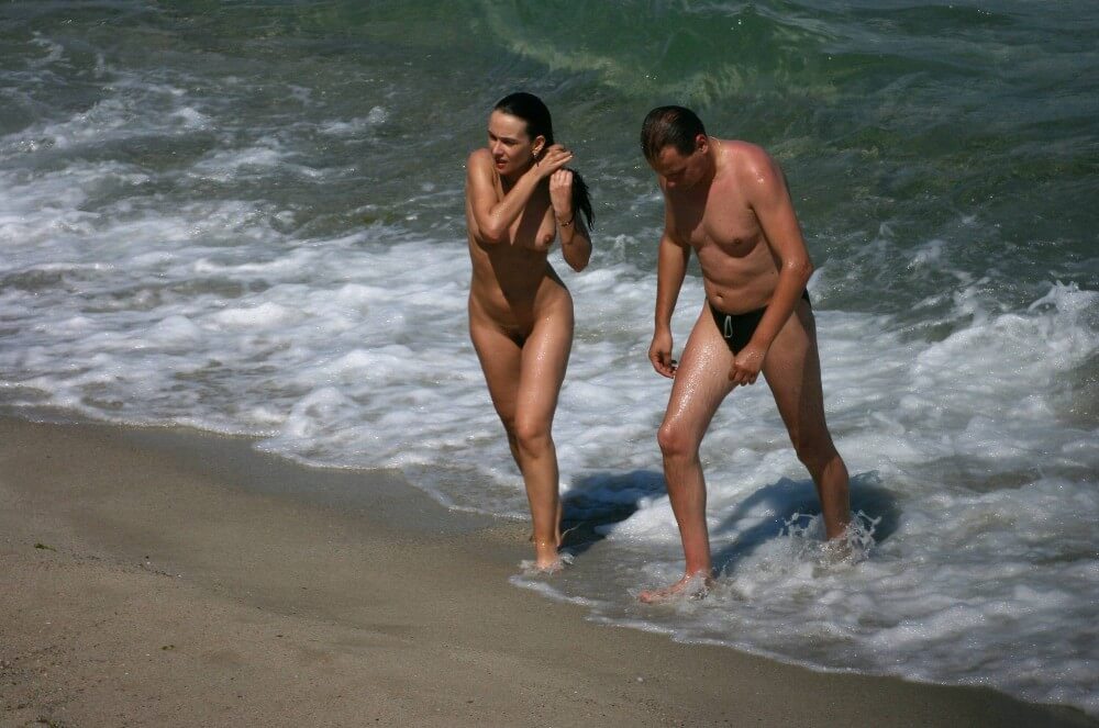 Bulgarian Beach Day Series - Taking Off Ones Clothes