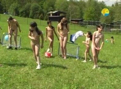 Naturist Freedom: Slide in the Summer - Poor naked people and rich naked people in one place