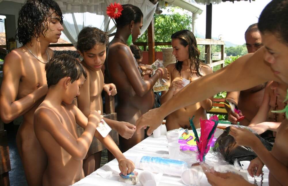 Brazilian Sunshine Beauty photos - Living in harmony with nature as the primary goal of the naturist lifestyle