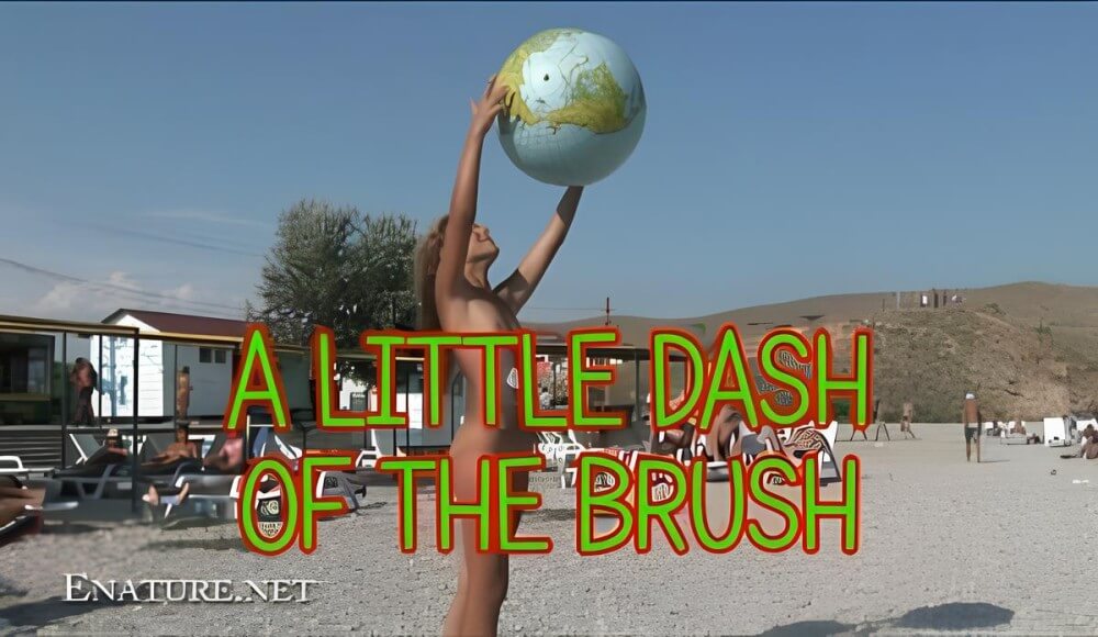 Enature: A little dash of the brush - A nude person strives for inner harmony and peace of mind
