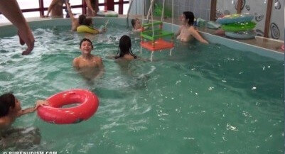 Indoor Swim Exercise 2 Full HD video - The desire to connect with nature and be unclothed