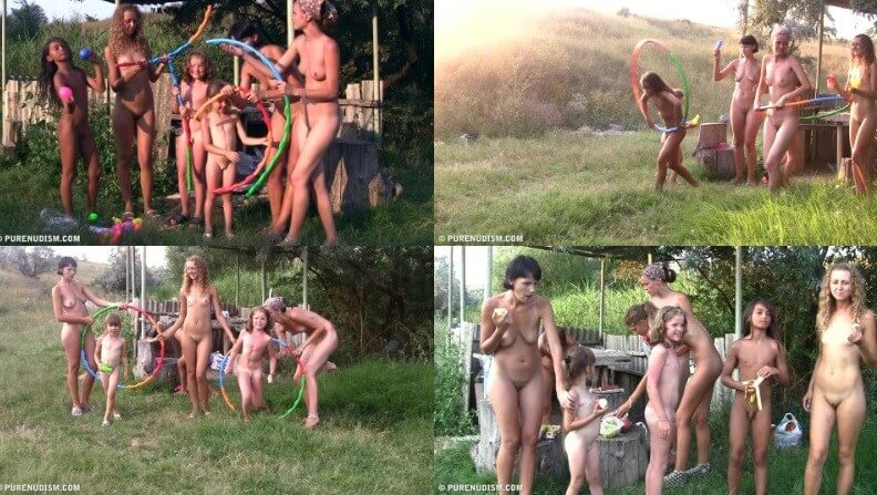 Countryside lounging 2 Full HD video - Admission Permitted Only in the Nude