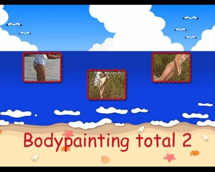 Naturistin: Bodypainting Total 2 - Accepting oneself fully is the foundation of naturism and nudism