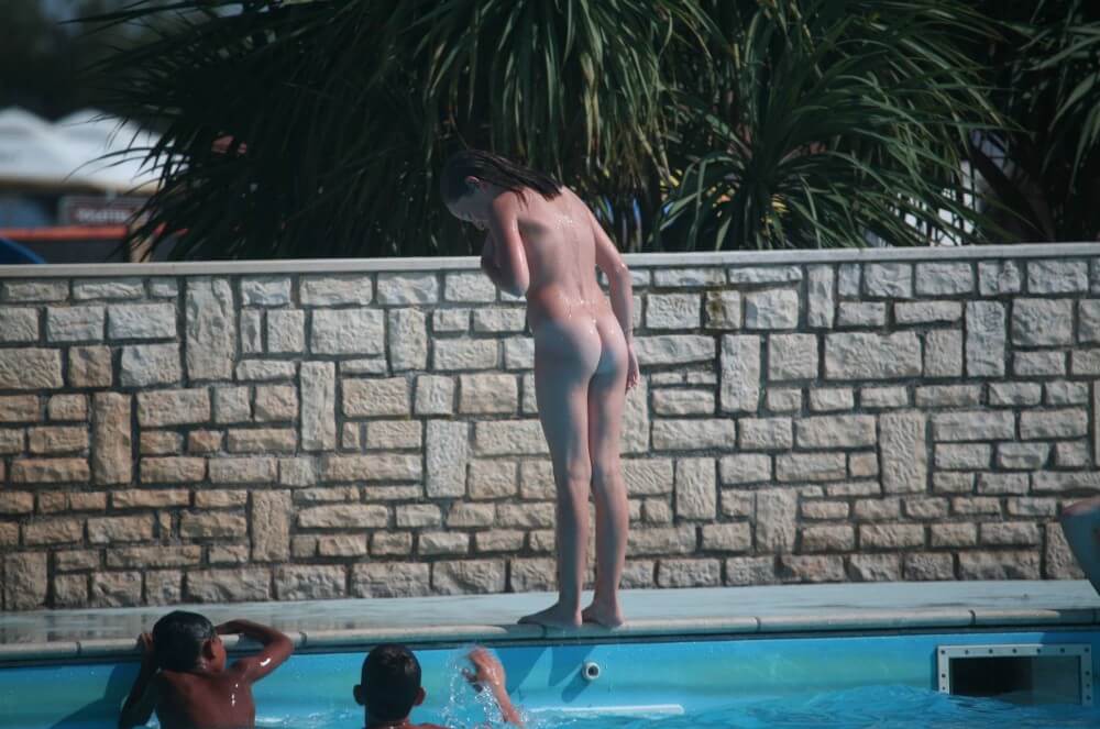 Naturist Pool-Side Singles pics - The sacred significance of the nude