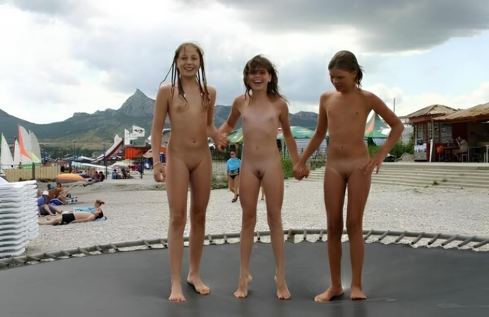 Trampoline pics - Family nudism in its cultural context