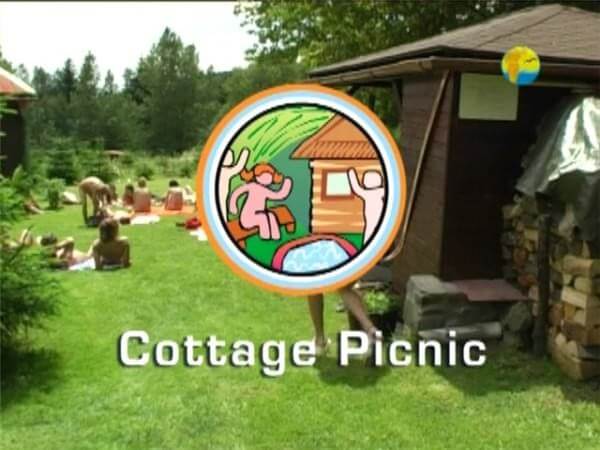 Naturist Freedom: Cottage Picnic DVD - Nudism helps you get rid of insecurities and clothes