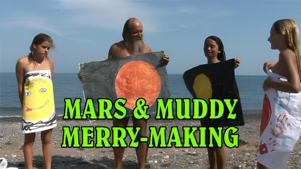 Enature - Mars and Muddy Merry-Making - In nude recreation, harmony with nature and inner balance are important