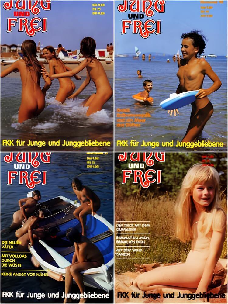 Jung und Frei Nr 9-12 - Family naturism in the modern world