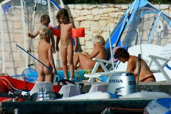 By the boat photos - Nudism has an ancient history