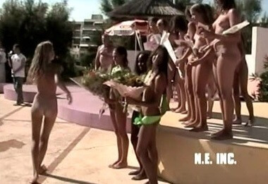 Jr. Miss Pageant 2001 FR - Nudists appreciate and love nature