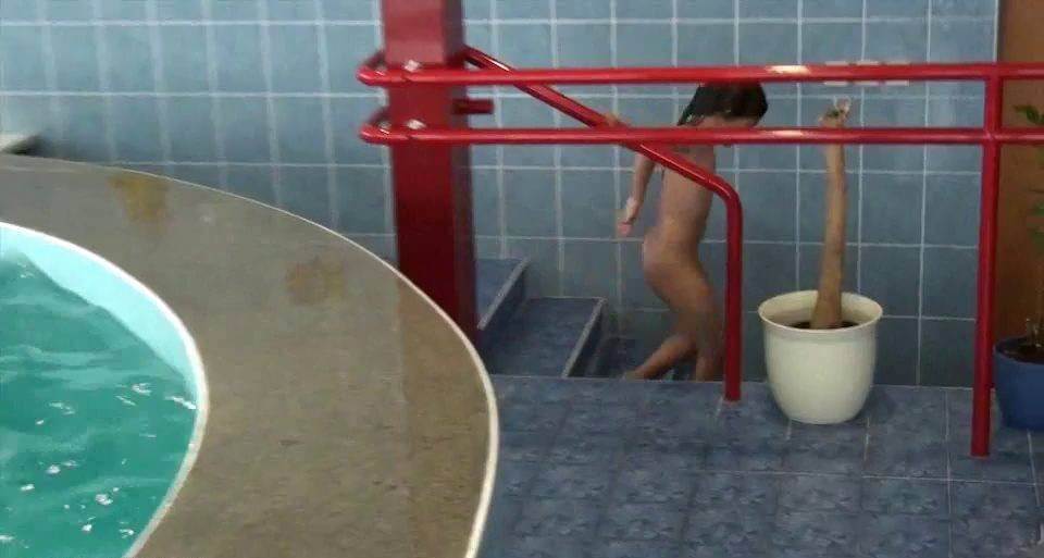 Indoor Swim Exercise - Nudism helps you get rid of insecurities and clothes