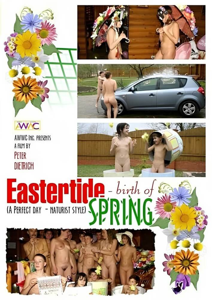 AWWC, Enature - Eastertide Birth Of Spring video - In naturism, sincerity and openness toward others are valued