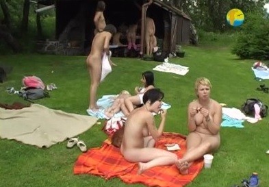 Naturist Freedom: Cottage Picnic - Most nudists are motivated solely by a sense of comfort