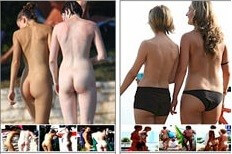 Naturism photo gallery # 41 - Nature serves as the bodys natural clothing