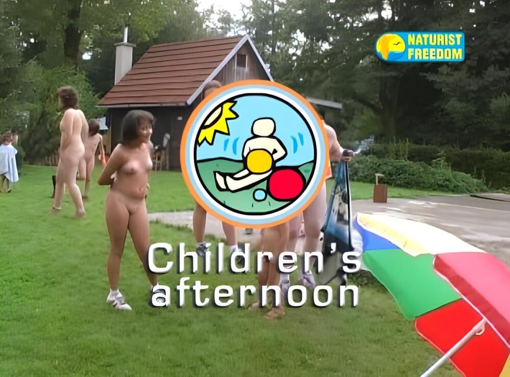 Naturist freedom: Childrens Afternoon - This is how naturism culture manifests itself