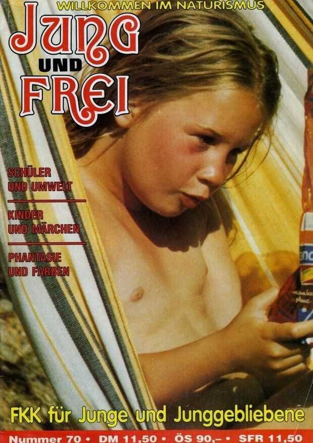Jung und Frei Nr 70 - A nudist promotes tolerance and respect for others