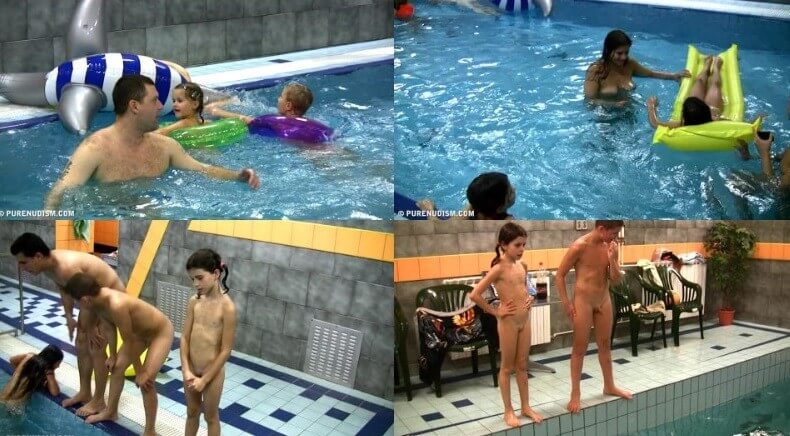 Contests In The Water 1 - The natural beauty of the body is revealed in nudism