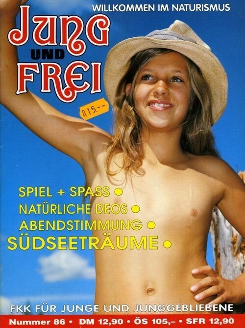 Jung und Frei Nr 86 - Lightheartedness and ease are characteristic features of the practice of nudism and naturism