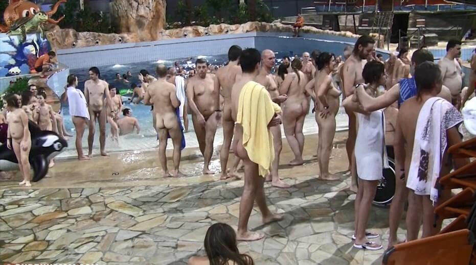 Aquatic park reunion video - Nudity is a natural part of life for some people on the planet