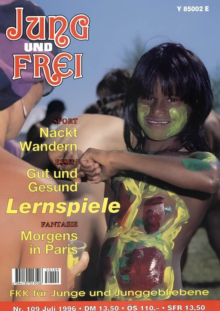 Jung und Frei Nr 109 - A nudist promotes tolerance and respect for others