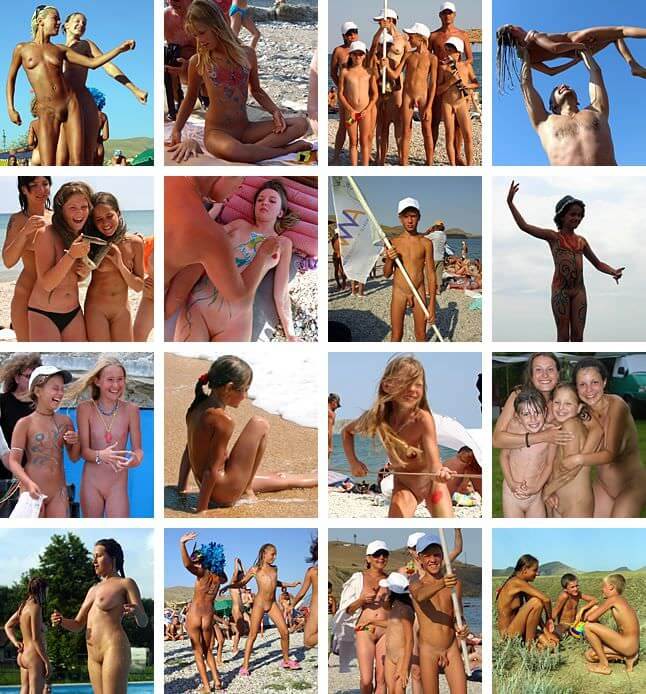 A new collection of beautiful nudist photos - Nudity helps you feel free