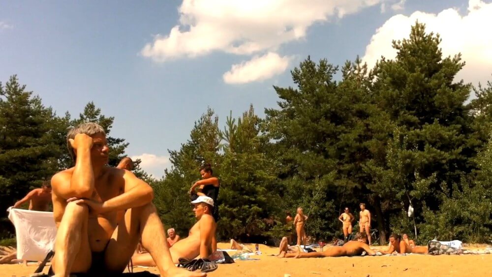 Nudist camping in the forest video HD - What is naturist tourism