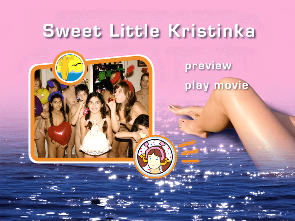 Naturist Freedom: Sweet Little Kristinka DVD - Naturism enthusiasts choose the natural world